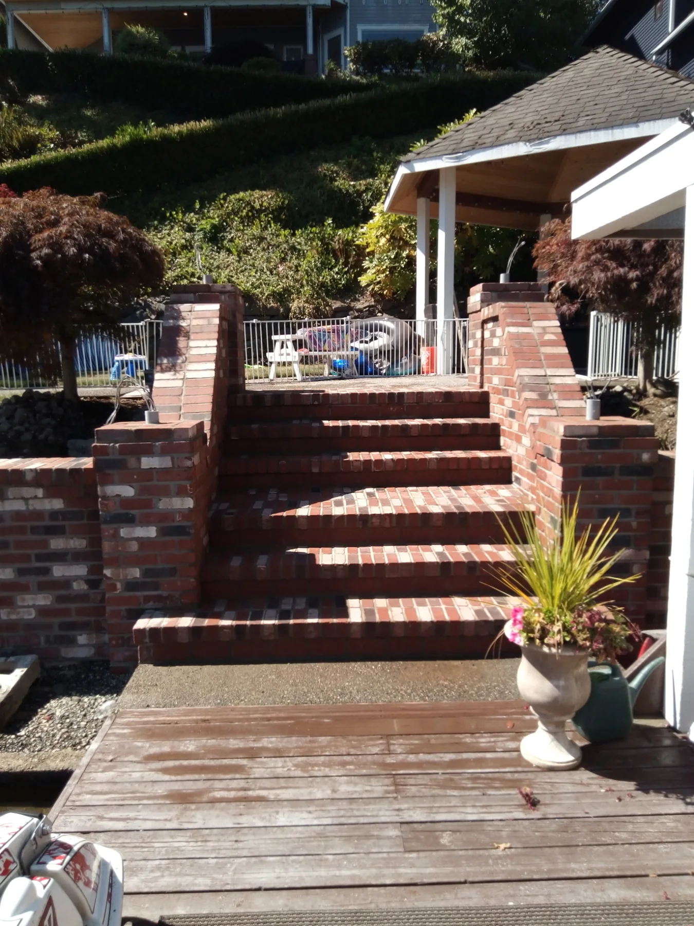 Brick Staircase — Finished View