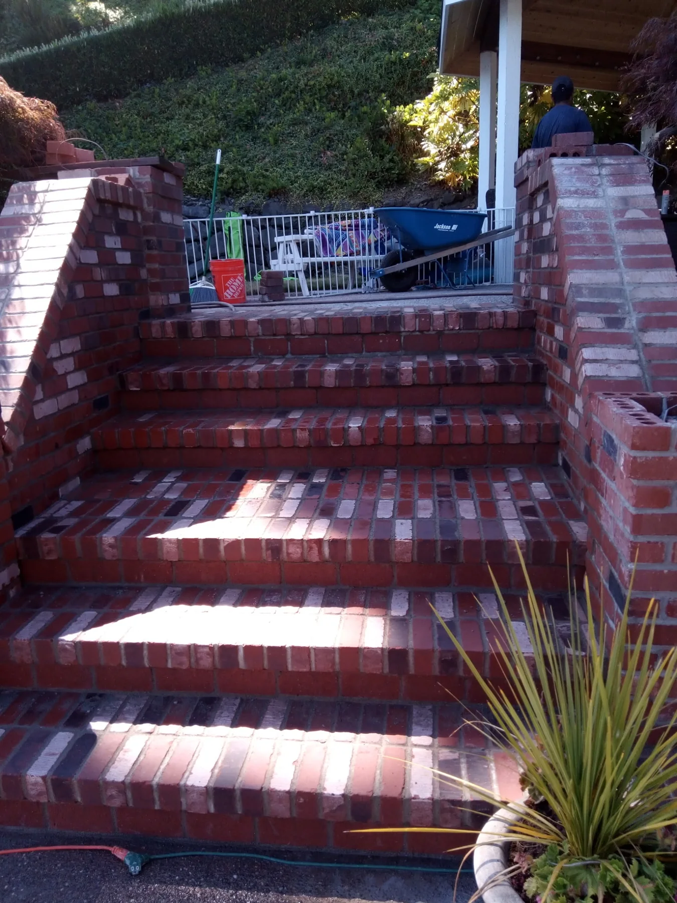 Brick Steps — Construction Detail